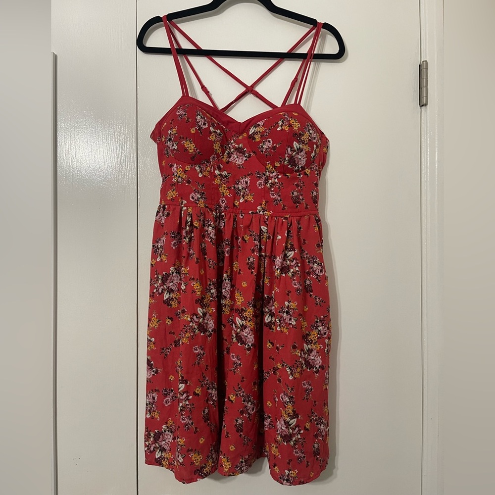 Xhilaration Floral Dress